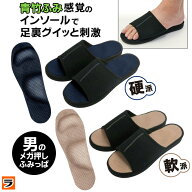 【15日限定クーポンも！】メガ押しメンズふみっぱ ふみっぱ 硬派 軟派 25.0〜27.0cm 青竹踏み 竹踏み 土…