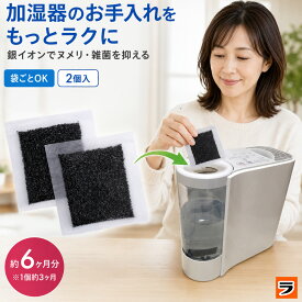 【お買い物マラソン限定クーポンも！】加湿器の除菌剤 ココスミスト 2個入【メール便 送料無料】加湿器 除菌 掃除 銀イオン ぬめり防止 給水タンク 雑菌 除菌剤 無臭【日本製】