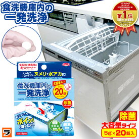 【定形外出荷】食洗機クリーナー 食洗機庫内の一発洗浄 大容量タイプ 20錠入り 置き型 ビルトインタイプ対応 タブレット 食洗機の掃除やお手入れに 食洗機庫内クリーナー 除菌 ニオイ ぬめり 水垢 食洗機庫内洗剤 食洗機洗浄剤 食洗機 庫内洗浄剤