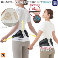 【楽天スーパーSALE限定クーポンも！】Dr.PRO シャキット 腰ベルト 引っ張る 腰用ベルト メッシュ 男女兼…