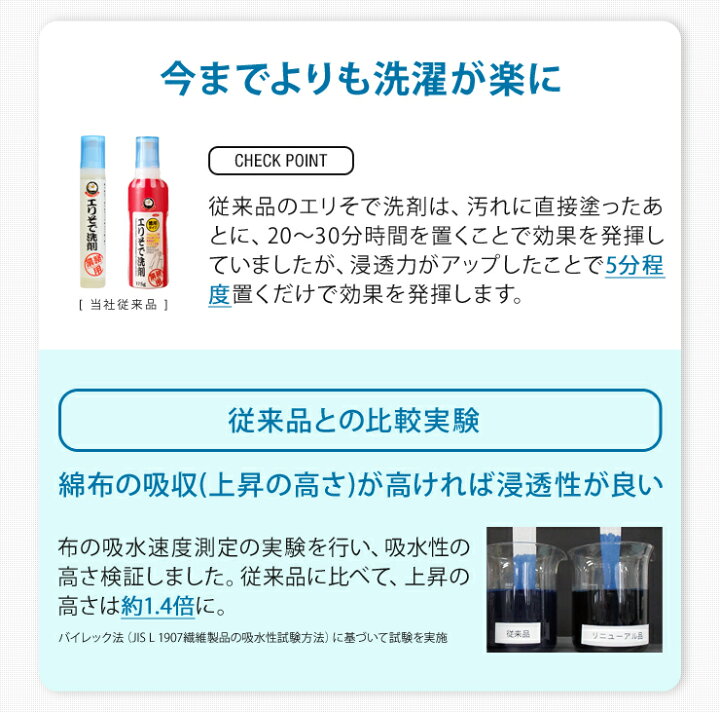 楽天市場 最大1000円offクーポン 襟汚れ洗剤 あす楽対応 クリーニング屋さんのエリそで洗剤 浸透力 1 4倍 70g 襟汚れ落とし 襟袖洗剤 ポイント洗い 洗濯洗剤 液体 ポイント消化 アイデアグッズのララフェスタ