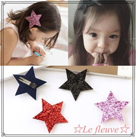 楽天市場 星 バレッタ ヘアクリップ ヘアアクセサリー キッズファッション キッズ ベビー マタニティの通販