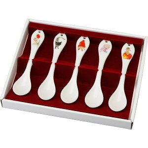 ナルミ いわさきちひろ ティースプーン(アソート) 14cm 5点セット (41273-33104) 送料無料 ブランド 洋食器 高級 おしゃれ かわいい 豪華 モダン 人気 おすすめ 結婚 引き出物 ギフト