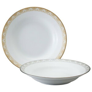 ナルミ 【Bridal Gift】アウアンドプティ パスタプレートセット(アソート) 2人用 電子レンジ温め対応 (41377-33212) 送料無料 ブランド 洋食器 高級 おしゃれ かわいい 豪華 モダン 人気 おすすめ 結