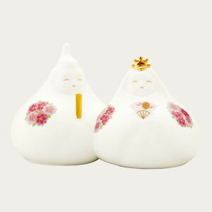 ノリタケ ひな人形(小) 桃の花 送料無料 ブランド 洋食器 高級 おしゃれ かわいい 豪華 モダン 人気 おすすめ 結婚 引き出物 ギフト