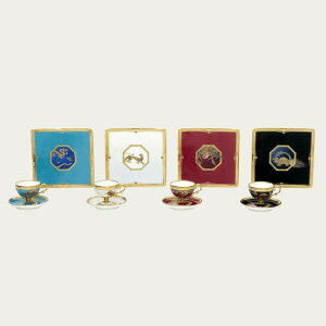 ノリタケ 四神 12pcティーセット(絵変り) 送料無料 ブランド 洋食器 高級 おしゃれ かわいい 豪華 モダン 人気 おすすめ 結婚 引き出物 ギフト