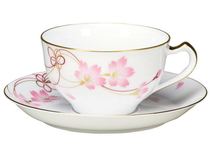 大倉陶園 桜 結桜 カップアンドソーサー 美品 ティーカップ - メルカリ 
