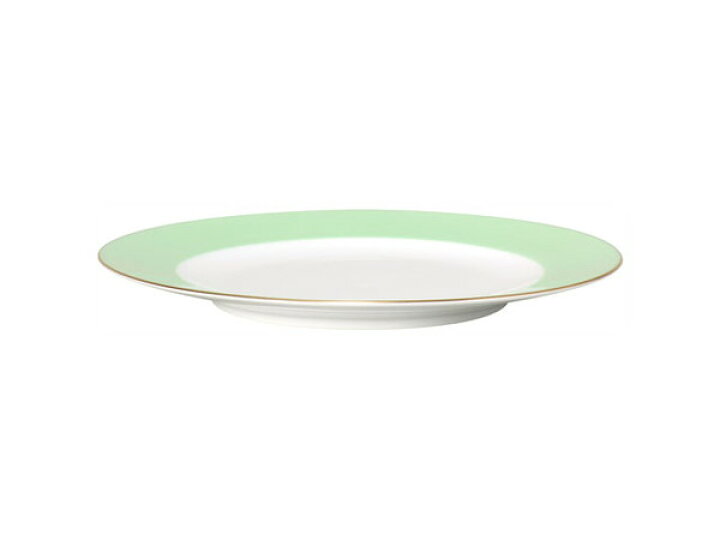 楽天市場】大倉陶園 色蒔き（ライトグリーン） 20cmデザート皿 送料 