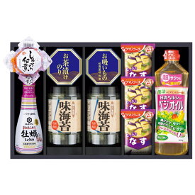 日清ベジオイル＆有明海産味付海苔セット 送料無料 返礼品 香典返し 贈答品 ギフト ギフトセット 詰め合わせ 手土産 グルメ スイーツ 高級 話題 人気 おすすめ