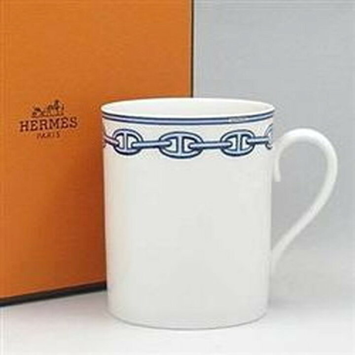 楽天市場】エルメス HERMES シェーヌ ダンクル ブルー マグ 2734 送料 