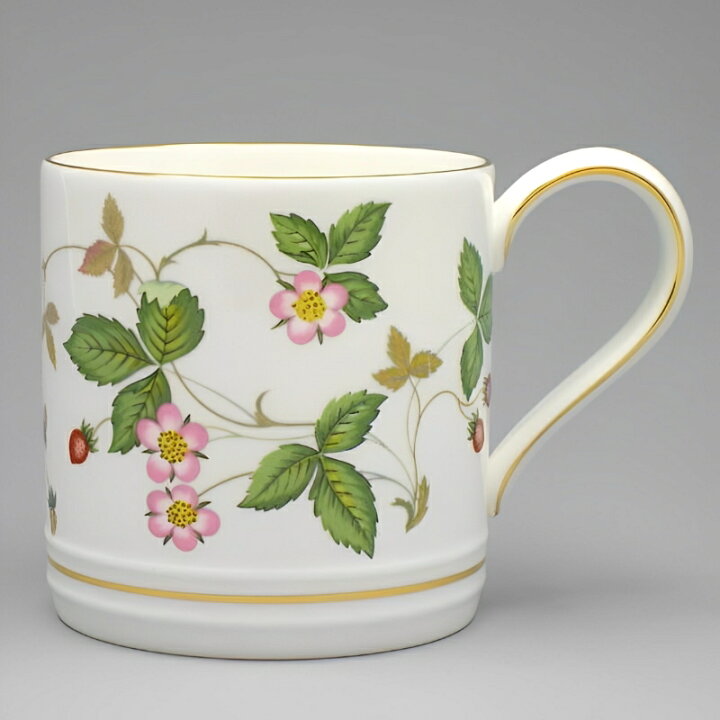 楽天市場】ウェッジウッド WEDGWOOD ワイルドストロベリー マグ (L  