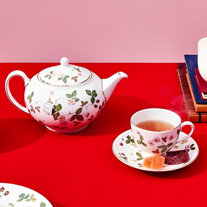 楽天市場】ウェッジウッド WEDGWOOD ワイルドストロベリー ティー 