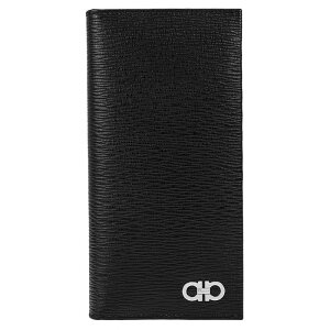 tFK FERRAGAMO 66A069 PEBBLE/NERO/RED z  uh  蕨 Mtg v[g a