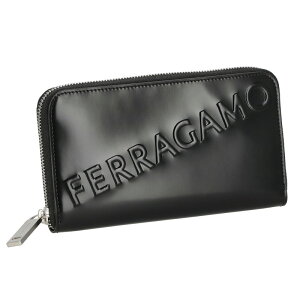 tFK FERRAGAMO 661212 CALF/NERO ziEht@Xi[j  uh  蕨 Mtg v[g a