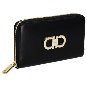 tFK FERRAGAMO 220626 CALF/NERO ziEht@Xi[j  uh  蕨 Mtg v[g a