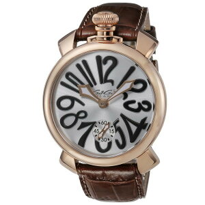 KK~m GaGa_MILANO MANUALE48MM 5011.06S-BRW-NEW