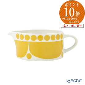 アラビア (ARABIA) スンヌンタイ Sunnuntai ピッチャー 400ml 1059962 /// 北欧 おしゃれ クリーマー 花柄 イエロー 黄色 ブランド 陶磁器 電子レンジ対応 食洗機対応 フィンランド // ギフト プレゼント 贈り物 記念日 誕生日 退職祝い 結婚祝い 内祝い