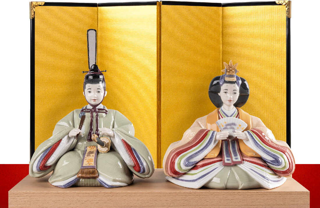 楽天市場 | ブランド洋食器の店ル・ノーブル - リヤドロ雛人形 ～永く