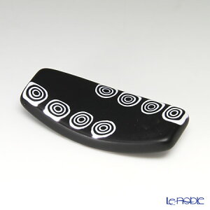 エルコーレモレッティ 箸置き chopstick rest ネンリン/ブラック(66N) /// ベネチアンガラス ヴェネツィアンガラス ミルフィオリ カトラリーレスト イタリア製 手作り ハンドメイド おしゃれ 黒 /