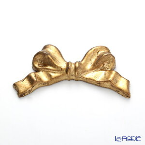 ソルディ フィレンツェリボン ナイフレスト(箸置き) F8 ゴールドリボン カトラリー おしゃれ 食器 ブランド 結婚祝い 内祝い 出産内祝い 出産祝い 結婚内祝い