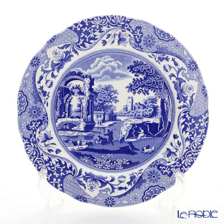 楽天市場】スポード ブルーイタリアン プレート 23cm SPODE イギリス 