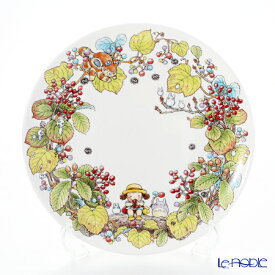 【P10倍・クーポン】ノリタケ となりのトトロ 4660-5J／T50116A 23cmプレート がまずみ Noritake ジブリ 皿 お皿 食器 ブランド 結婚祝い 内祝い 出産内祝い 出産祝い 結婚内祝い
