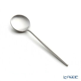 【P10倍・クーポン】クチポール ムーン MOON MATT シルバー ティー／コーヒースプーン 12cm マット仕上げ /// Cutipol ムーンマット 紅茶 おしゃれ 高級 ブランド ステンレス カトラリー アフタヌーンティー 食器 // ギフト プレゼント 贈り物 プチギフト 結婚祝い 退職祝い