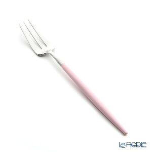 【P10倍・クーポン】クチポール ゴア GOA ピンク/シルバー ペストリーフォーク 17cm マット仕上げ /// Cutipol おしゃれ 高級 ブランド ケーキフォーク ステンレス カトラリー インスタ映え 食器