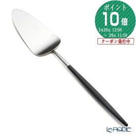 正規販売代理店 クチポール ゴア GOA ブラック／シルバー ケーキサーバー 27.5cm マット仕上げ /// Cutipol おしゃれ 高級 ブランド パイサーバー パーティー ステンレス カトラリー インスタ映え 食器 アフタヌーンティー ティータイム // ギフト プレゼント 贈り物