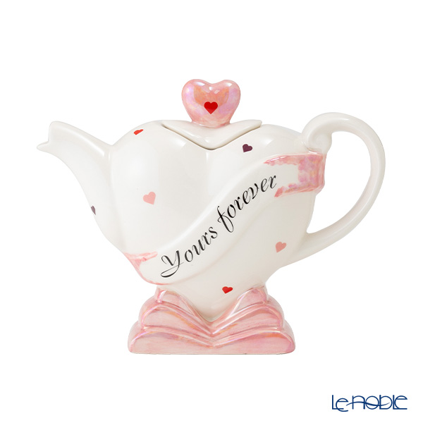 楽天市場】ティーポッタリー Teapottery ハート Yours Forever!(ピンク