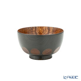 【P10倍・クーポン】井助 漆器 汁椀 小 (子供用) 漆切子 黒 木製(けやき)／漆塗り 9.5×H6cm NC-568 /// 京都漆器の井助 味噌汁椀 お椀 おしゃれ 高級 食器 ブランド // ギフト プレゼント 贈り物 結婚祝い 引き出物 お祝い 内祝い