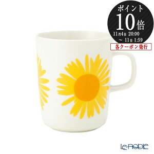 y撅N[|z }bR(marimekko) Auringonkukka AESNbJ^Ђ܂ }OJbv 250ml zCg×CG[×IW 072288-122^23SS /// kG  dqW H@Ή 킢 