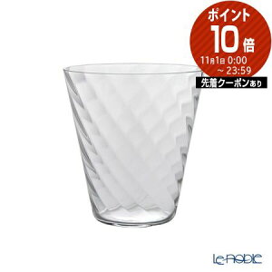 松徳硝子 KATACHI. V-03:斜紋 265ml /// グラス コップ おしゃれ 日本製 化粧箱入り シンプル ハンドメイド ソフトドリンク お酒 小さめ 食器 フリーカップ ガラス 実用的 // ギフト プレゼント 贈