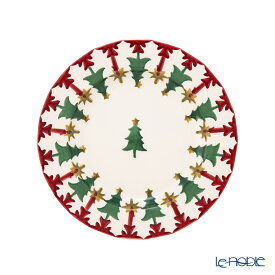 【P10倍・クーポン】エマ・ブリッジウォーター クリスマスジョイ ツリー プレート 16cm 25AW 陶器 イギリス食器 プレート お皿 ディッシュ 小皿