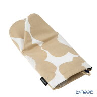 【P10倍・クーポン】マリメッコ(marimekko) Pieni Unikko ピエニ ウニッコ ミトン 31cm ベージュ×ホワイ…