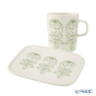 【P10倍・クーポン】マリメッコ(marimekko) Vihkiruusu ヴィヒキルース／ウェディングローズ 2点セット …