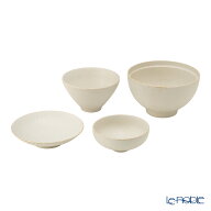 【P10倍・クーポン】きほんのうつわ よりそう入れ子碗セット 料理家 長谷川あかりさんコラボ 4点セット(…