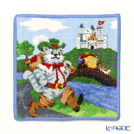 【P10倍・クーポン】フェイラー ハンドタオル フェアリーテイル 長靴をはいた猫 25×25cm FEILER ハンカ…