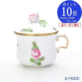 【P10倍・クーポン】ヘレンド (HEREND) プティットローズ PR 00385-0-09 クリームポット(ローズ) 100ml HEREND ブランド プティットローズ（PR） 湯呑み 湯のみ