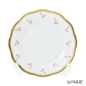 ヘレンド(HEREND) 朝露の小薔薇 PTRA 20517-0-00 プレート 19cm 皿 お皿 食器 ブランド 結婚祝い 内祝い 出産内祝い 出産祝い 結婚内祝い