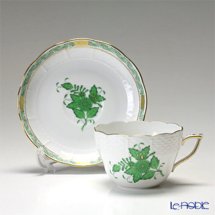 楽天市場】ヘレンド(HEREND) アポニーグリーン トリオセット(兼用  
