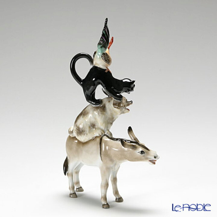 希少ヘレンド カンガルー親子 置物 Herend FIgurine
