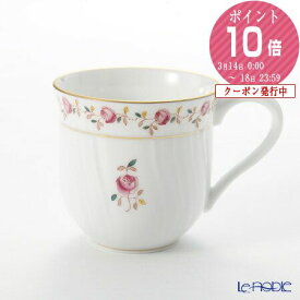 【P10倍・クーポン】ヘレンド 薔薇の花飾り RGS 01739-0-00 ミッドマグ 200ml /// マグカップ 磁器 花柄 コーヒー 紅茶 中国茶 大人可愛い おしゃれ ハイブランド 高級 洋食器 HEREND 小さめ 手作り ハンガリー // ギフト プレゼント 贈り物 誕生日 結婚祝い 還暦祝い