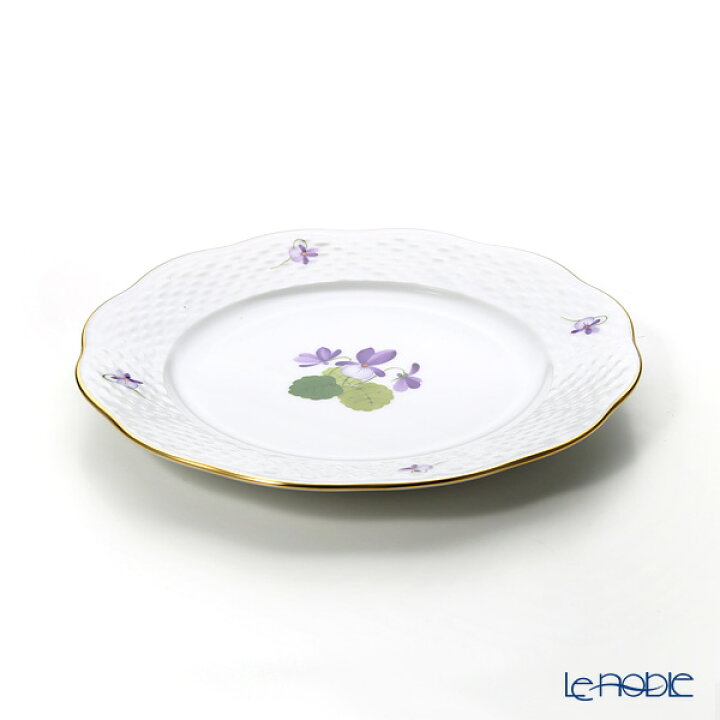 楽天市場 ポイント10倍 ヘレンド Herend バイオレット ゴールド Violet 0 00 プレート 19cm 皿 お皿 食器 ブランド 結婚祝い 内祝い ブランド洋食器の店ル ノーブル