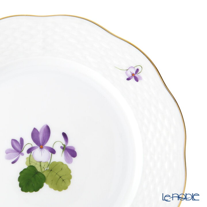楽天市場 ポイント10倍 ヘレンド Herend バイオレット ゴールド Violet 0 00 プレート 19cm 皿 お皿 食器 ブランド 結婚祝い 内祝い ブランド洋食器の店ル ノーブル