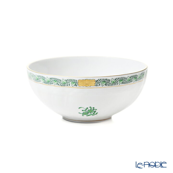 楽天市場】ヘレンド(HEREND) アポニーグリーン AV ボウル 12cm 01371-0 
