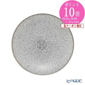 【P10倍・クーポン】エルメス (HERMES) モザイク ヴァンキャトル プラチナ パンプレート 16cm HERMES ブランド食器 プレート お皿 ディッシュ 小皿
