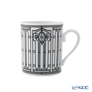エルメス (HERMES) H Deco アッシュデコ 037031P マグ 300ml /// マグカップ Hデコ モダン 磁器 コーヒー 紅茶 おしゃれ ハイブランド 高級 フランス製 底が平ら 洋食器 輸入雑貨 ヨーロッパ // ギフト