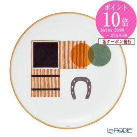 【P10倍・クーポン】エルメス (HERMES) ソー・エルメス デザートプレート 23.5cm ボックス 055207P /// お皿 馬 おしゃれ 高級 ブランド食器 フランス ケーキ皿 デザート皿 ティータイム お菓子 磁器 // ギフト プレゼント 贈り物 誕生日 結婚祝い 還暦祝い 退職祝い