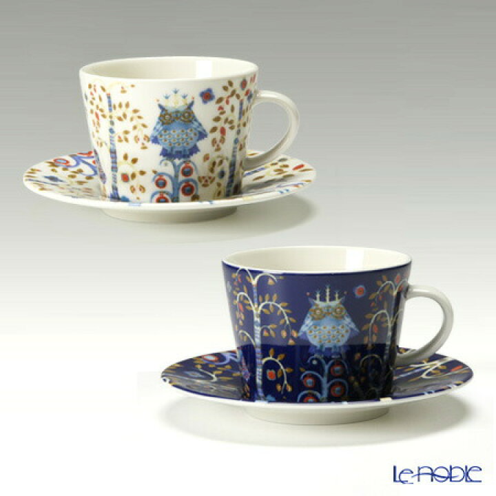 楽天市場】イッタラ (iittala) タイカ ホワイト＆ブルー コーヒー 